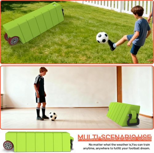 Northdeer Soccer Rebound Board - XL 46" Dual-Surface Training Equipment with Adjustable Angle & Accessories