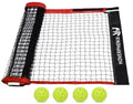 Hoverphenix 22x3ft Pickleball Net Replacement - Black & Red, Outdoor/Indoor