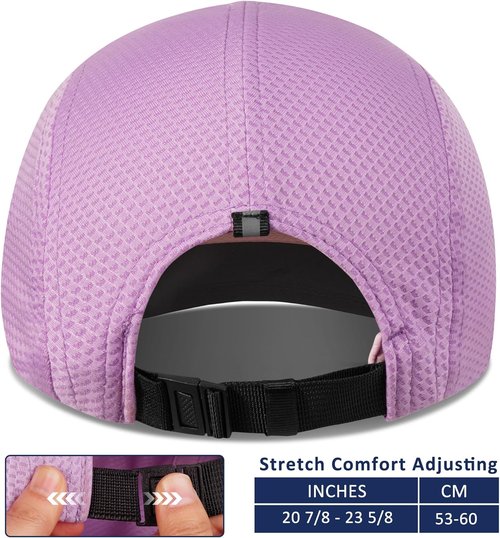 GADIEMKENSD Women's Running Cap - Lightweight Performance Mesh Hat with Excellent Ventilation & Reflective Safety