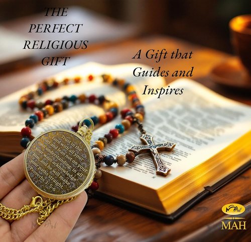 Handmade Brass Compass by [Brand Name] - Engraved Faith Messages | Inspirational Religious Gift for Baptism, Confirmation, or Christmas