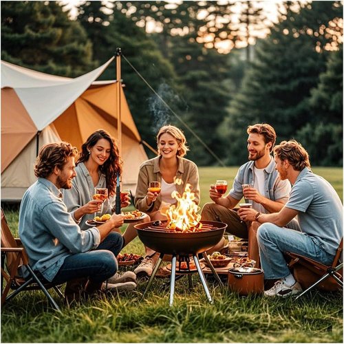 Torch Lighter, Red/Blue Flame Adjustable with Safety Lock, Bright Fire Lighter, Refillable Butane Gas Windproof Jet Flame Cool Lighter, for Candles Grill BBQ Fireplaces Camping Gift for Man