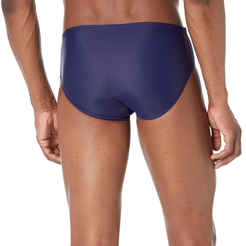 Speedo Men's Swimsuit Brief Powerflex Eco Solid Navy - Size 36