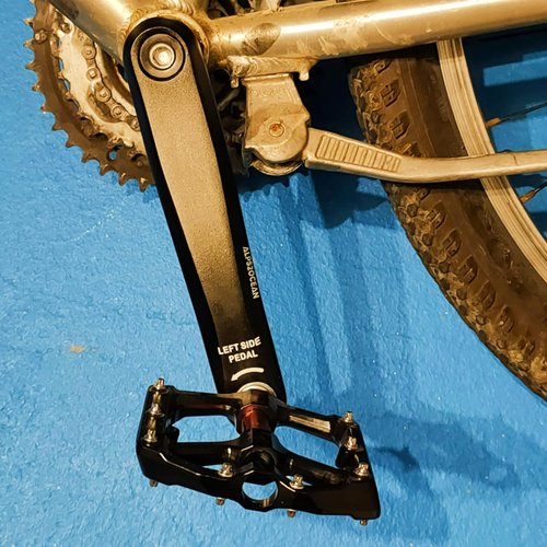 Alps2Ocean Bike Crank Arms,89MM/102MM/114MM/127MM/140MM/152MM/160MM/165MM/170MM/175MM Available in Diamond Hole Bike Crank Arm for Ebike
