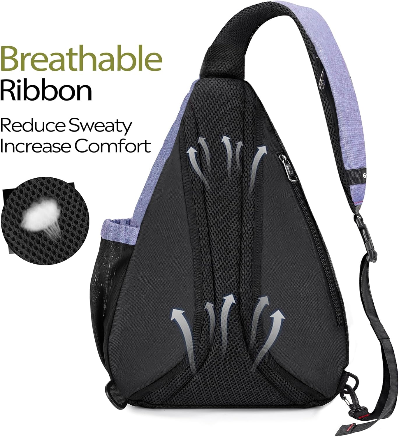 OutdoorMaster Sling Bag - Versatile Hiking Daypack | Crossbody Travel Backpack for Men & Women