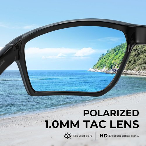 KastKing Osage Polarized Sport Sunglasses - UV Protection for Men & Women | Perfect for Driving, Fishing & Cycling