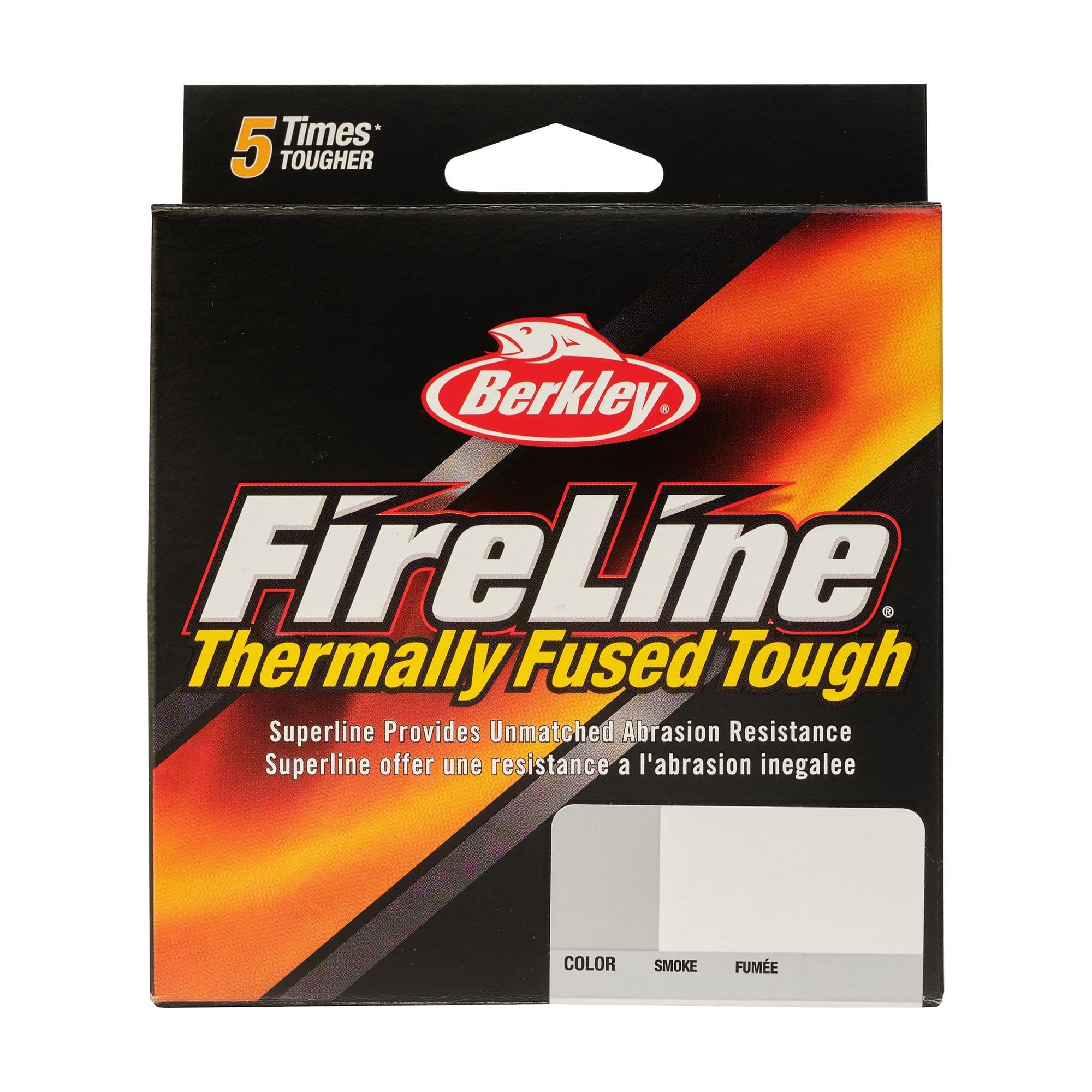 Berkley FireLine Superline Fishing Line, Crystal, 6lb, 2.7kg, 125yd, 114m, Suitable for Freshwater Environments
