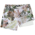 CoozySphere Mens Swim Trunks with Compression Liner 5 Inch Short Stretch Mens Bathing Suit Quick Dry Swimming Trunks Swimsuit M