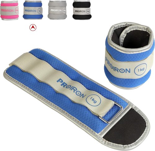 PROIRON Ankle Weights Wrist Leg Weights for Women Men 2 LBS in Pair Reflective Ankle Weight Set for Fitness Exercise Jogging Aerobics