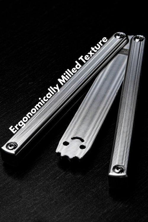 Squid Industries Squiddy-AL Trainer, With 6061 Aluminium Handle & Aluminium False Edge, For Practicing Filpping, Light weight and Safe