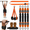 Pull Up Assistance Bands, Adjustable Heavy Duty Resistance Band for Pull Up Bar, Pull Up Assist Bands with Feet Rest for Strength Training, Home Fitness Workout Equipment, Height Adjustable