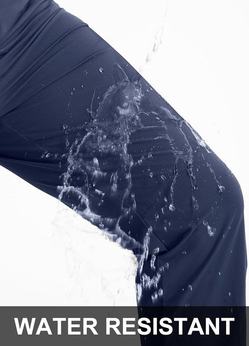 Libin Men's Hiking Pants - Lightweight Quick-Dry Cargo Pants with 8 Pockets for Outdoor Travel