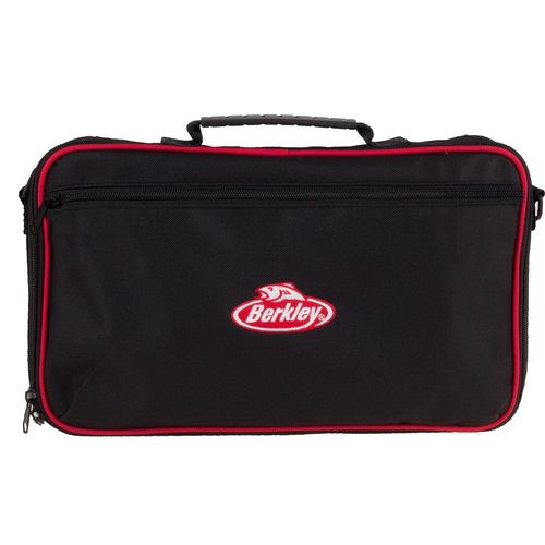 Berkley Jar Bait Folder, 10 Jars Included, Easy Carry Design and Removable Shoulder Strap, Transport Bait, Tools and Terminal Tackle with Convenience and Ease