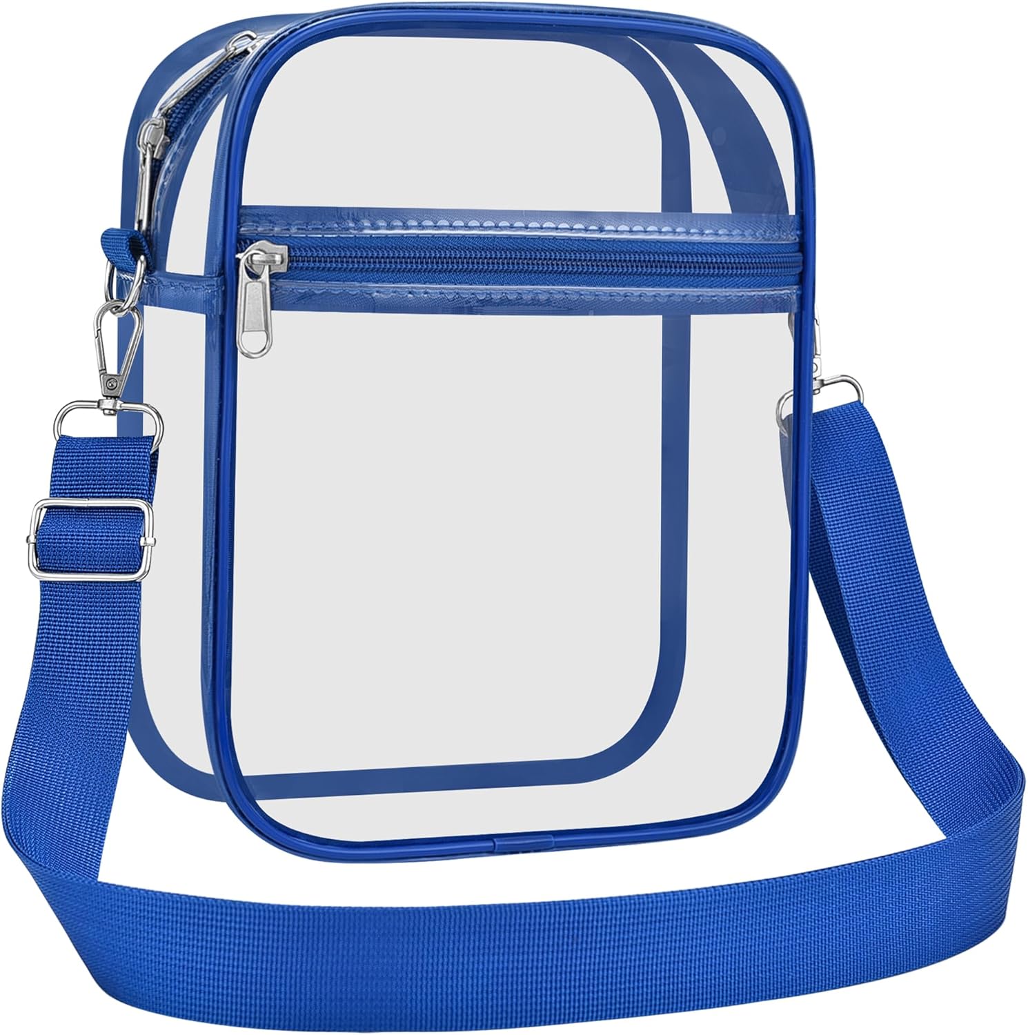 USPECLARE Clear Purse - Stadium Approved Transparent Messenger Bag for Men & Women | Crossbody Design