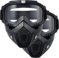 Skiennix Paintball Mask - Anti-Fog Full Face Tactical Goggles | Removable Face Mask for Men & Women