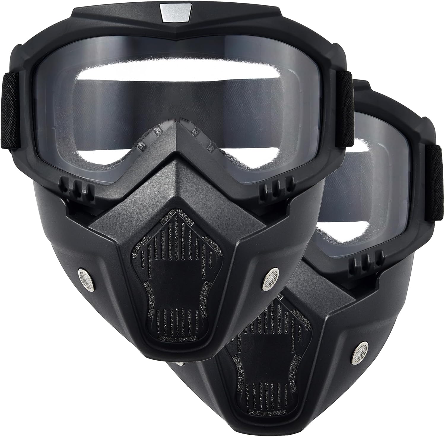 Skiennix Paintball Mask - Anti-Fog Full Face Tactical Goggles | Removable Face Mask for Men & Women