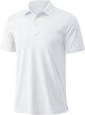 MAGCOMSEN Men's Golf Polo Shirts - Quick Dry, Moisture-Wicking Athletic Performance | Short Sleeve