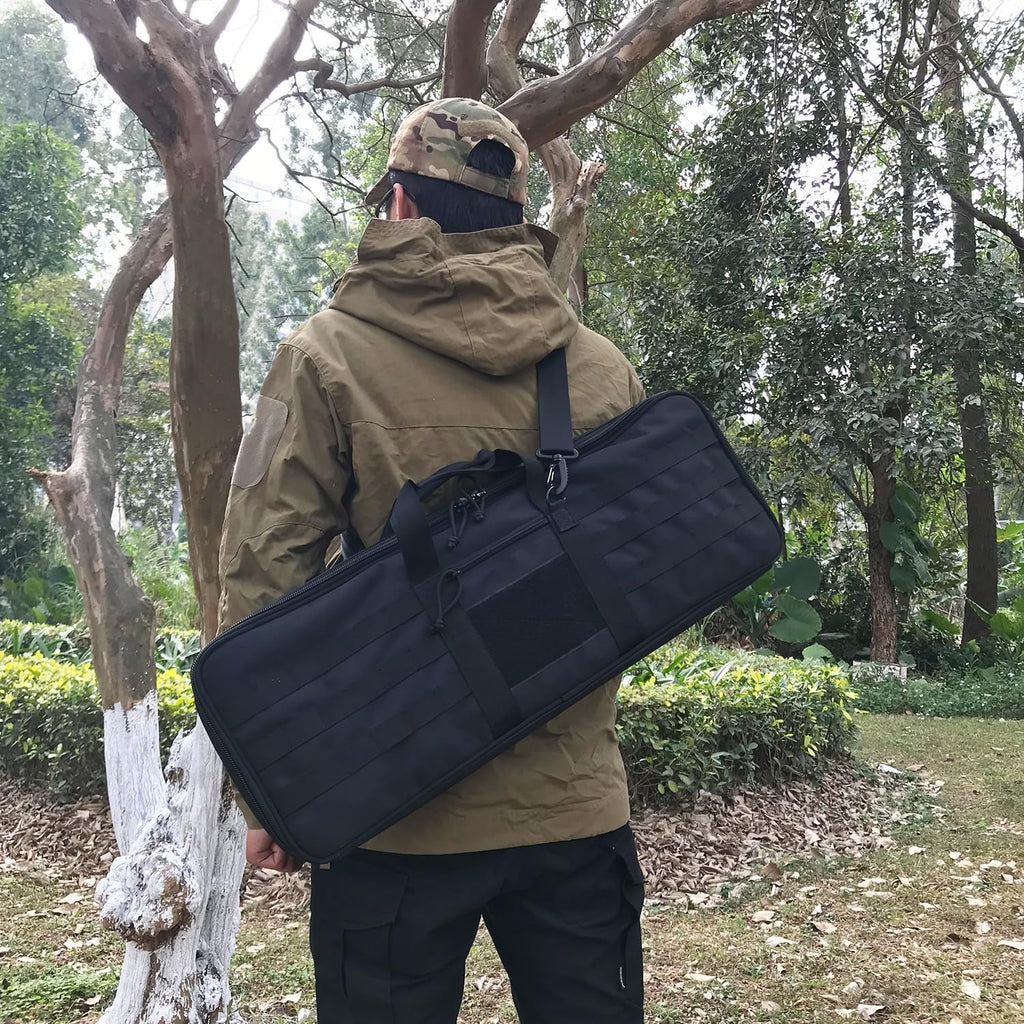 XTACER Tactical Bow Case - Fully Padded MOLLE Recurve Takedown Bow Storage | Durable Protection