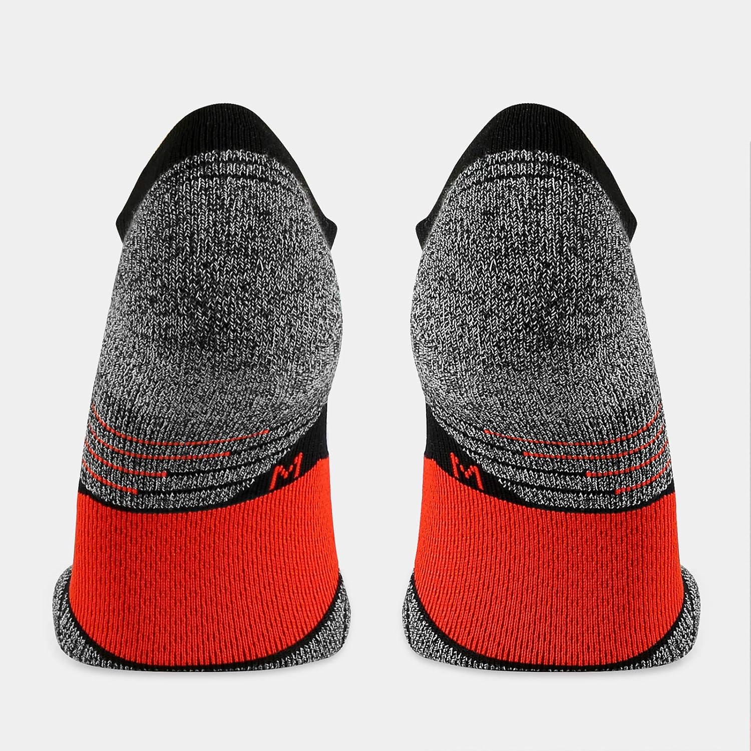 WANDER Men's Athletic Running Socks - 7 Pairs of Thick Cushion Low Cut Ankle Socks | Sizes 6-9, 10-12, 12-14