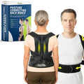 Natural Posture Posture Corrector - Adjustable Lumbar Back Brace & Shoulder Straightener for Comfort