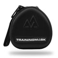 TRAININGMASK Hard Carry Case with Quick Zip Pouch - Internal Soft webbing for Any Workout Mask, Cardio and Endurance Mask, Fitness Mask, Breathing Resistance Mask, Running Mask … (Black)