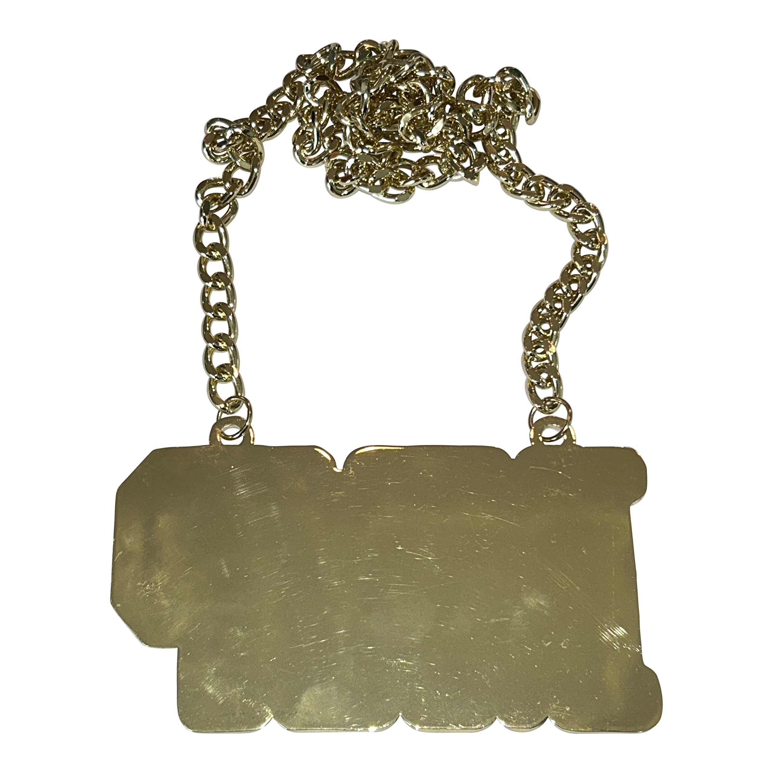 Express Medals XL Metal MVP Champ Chain Trophy Award with Black Velvet Presentation Bag.