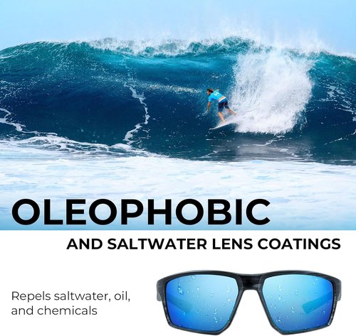 KastKing Osage Polarized Sport Sunglasses - UV Protection for Men & Women | Perfect for Driving, Fishing & Cycling