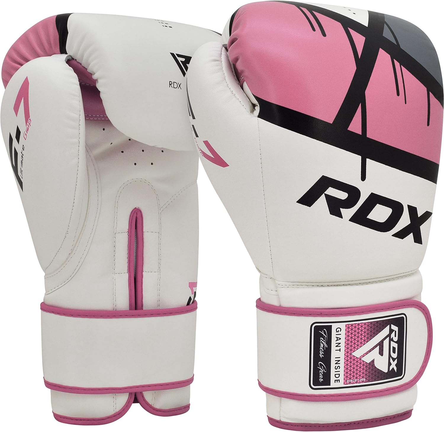 RDX Boxing Gloves EGO - Maya Hide Leather Sparring & Training Mitts | Ventilated Support, 8-16 oz