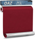 OAZ Canvas Repair Patches - Waterproof Self-Adhesive Fabric Patch Kit for Outdoor Gear | 16 x 79 Inch (Burgundy)