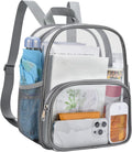 USPECLARE Clear Backpack - Stadium-Approved Small Backpack 11.5"x9.5"x6" for Concerts & Travel