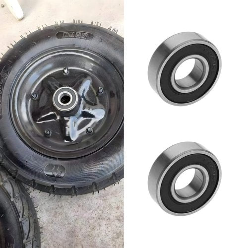 LT Easiyl 2pcs Electric Scooter Wheel Ball Bearings Compatible with Ninebot MAX G30 G30D Scooter Front Motor Drive Wheel Bearing Stainless Steel Ball Bearing
