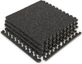 Marcy Interlocking EVA Foam Gym Floor Mat - Dual Density Rubber for Exercise Equipment | 40" Size