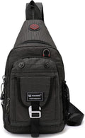 NICGID Sling Bag - Versatile Crossbody Backpack for Tablets & Laptops | Ideal for Outdoor Hiking