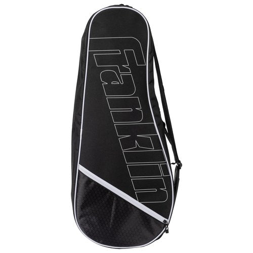 Franklin Sports Tennis Racket Bag - Tennis Shoulder Bag for Men + Women - Holds (4) Rackets + Equipment for Practice + Matches - Travel + Storage Case with Fence Hook