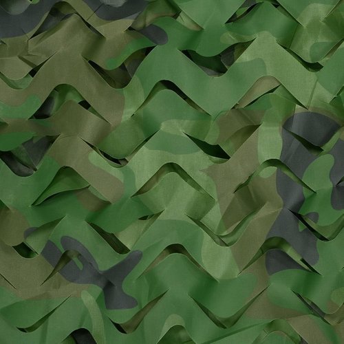 HYOUT Camo Netting - Camouflage Ghillie Hunting Blind & Sunshade | Woodland Camo 5x6.5ft
