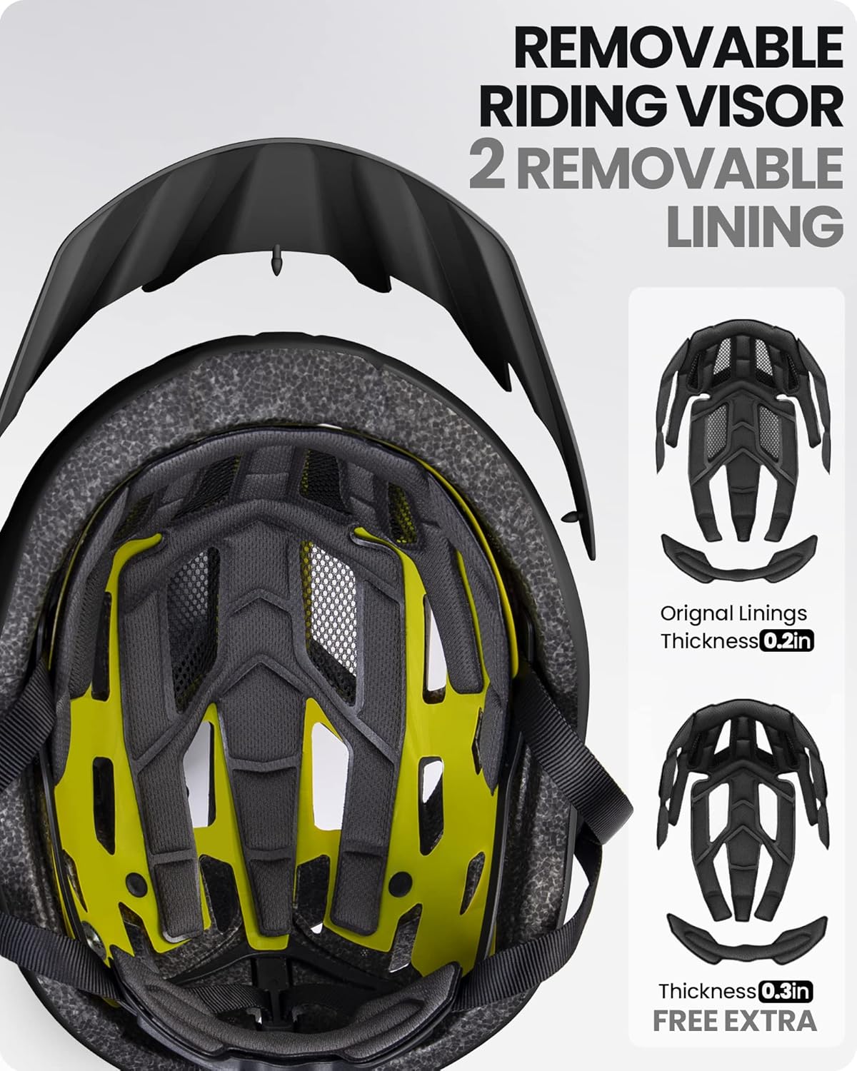 OutdoorMaster Gem MIPS Cycling Helmet - Ventilated Design with Two Removable Liners | Youth & Adult Sizes