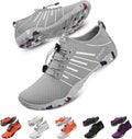 SIMARI Water Shoes - Quick-Dry Barefoot Aqua Socks | Lightweight Non-Slip Swim Shoes for Beach Sports, Surfing, Diving