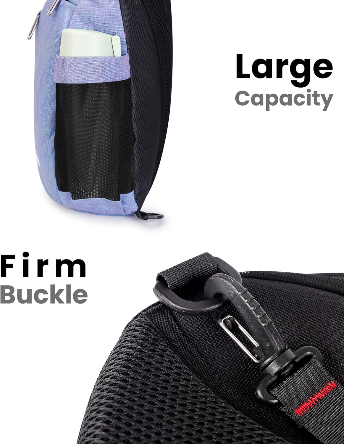 OutdoorMaster Sling Bag - Versatile Hiking Daypack | Crossbody Travel Backpack for Men & Women