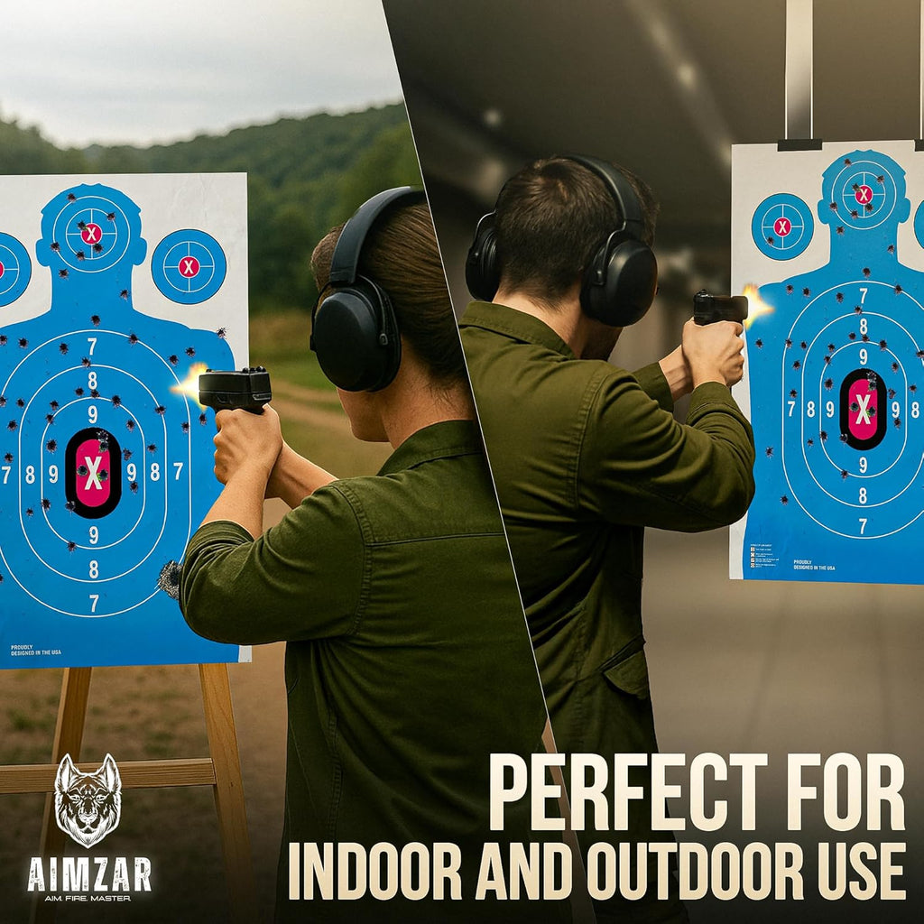 **Regine Switzerland Heavy Duty Shooting Targets - Indoor & Outdoor Range Targets for Rifles & Pistols**