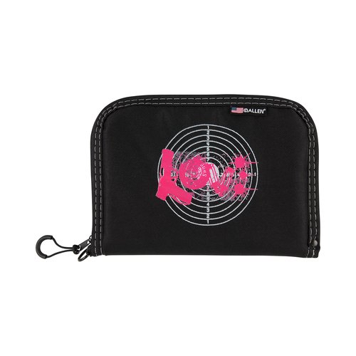 Allen Company Girls with Guns 10-Inch Lockable Love Handgun Case