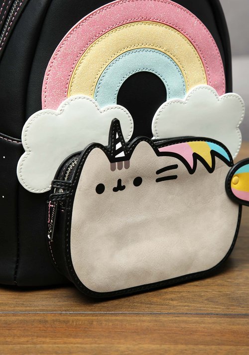 Loungefly - Pusheen Mini Backpack - Rainbow Unicorn - 0671803365131