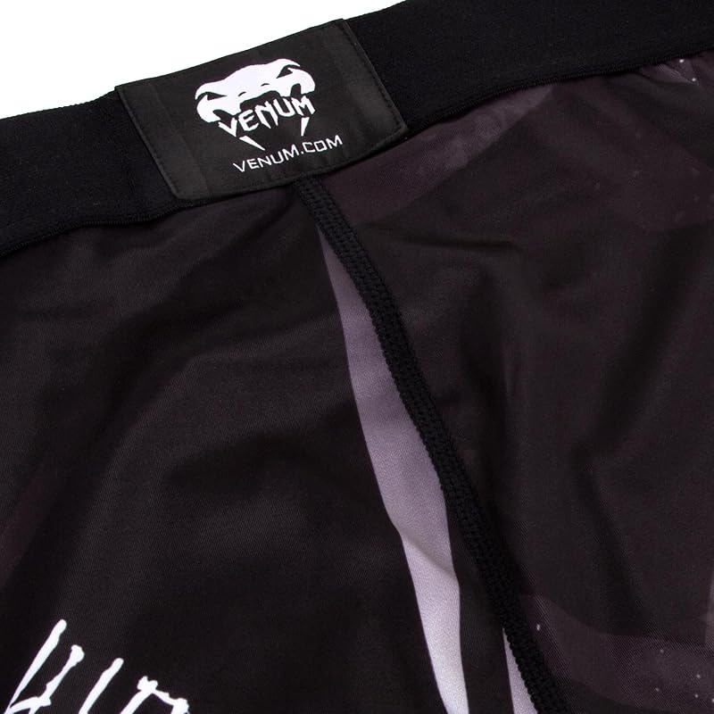 Venum Gladiator 3.0 Spats - Black/White, X-Large