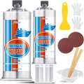 Skiennix Fiberglass Repair Kit - 100ml White Gel Coat for Boats, Surfboards & More | Fix Cracks & Chips