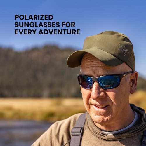 Suncloud Sentry Polarized Sunglasses, Tortoise Frame, Green Mirror Polycarbonate Lenses, One Size