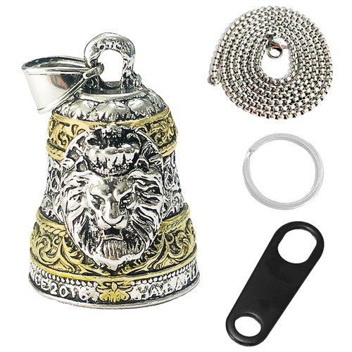 Motorcycle Bell Guardian Angel Drive Away Gremlin, Motorcycle Men Bell, Good Luck Biker Bells, Key Chain for Luck