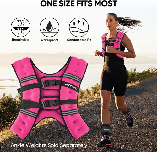APEXUP Weighted Vest - Versatile Weight Vest for Strength Training & Running | Unisex Design