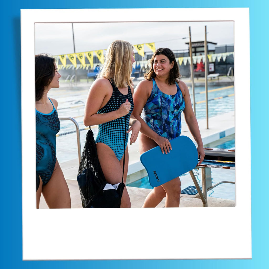 Sporti Mesh Drawstring Swim Bag - Lightweight Backpack for Swimmers | Ideal for Beach Use