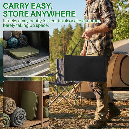 TOPCHANCES Folding Camping Table Outdoor,Ultralight Aluminum Camping Tables Multifunctional Portable Folding Table with Carrying Bag for Holiday Festival Camping Travel Picnic Grilling
