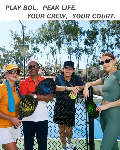 8-Pack Pickleball Paddles Set - Wooden Rackets with Fiberglass Surface & Polypropylene Honeycomb Core, Includes 2 Portable Carry Bags for Indoor/Outdoor Play