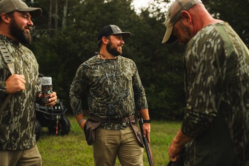 Mossy Oak Men's Hunting Shirt Camo Clothes Long Sleeve, XX-Large, Country Roots