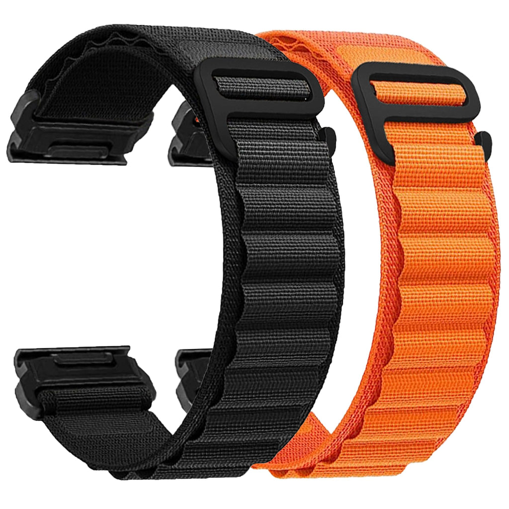 Zeit Diktator 26mm Quickfit Watch Bands compatible with Garmin Tactix 7 Pro/Fenix 7X Pro/7X/6X Pro/5X pro/5X/Descent MK2 MK1 Tactix Delta/Enduro 1 2 Alpine Loop Nylon Replacement Watchband For
